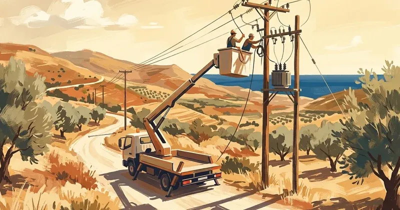 Power cuts planned across Chania region from June 6 to 13