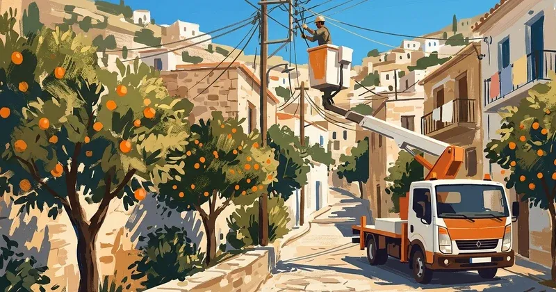 Power cuts planned across Chania and surrounding villages, February 8–14