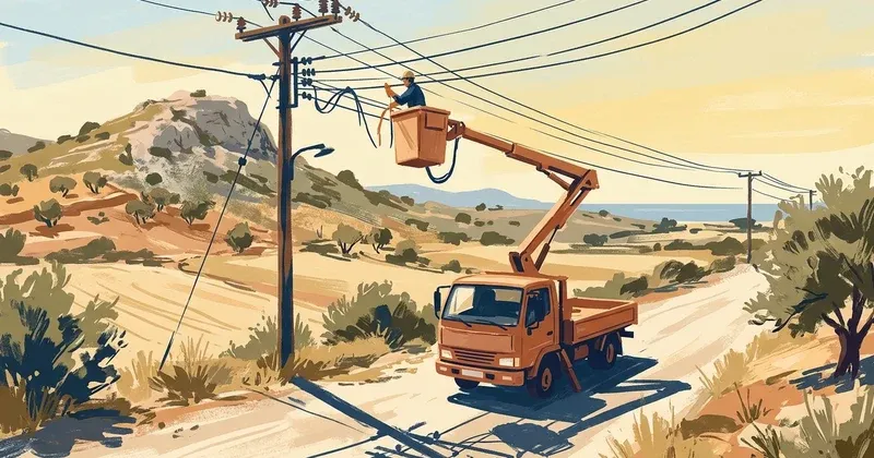 Power cuts planned across Chania region from February 1–7