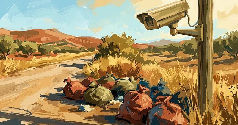 Apokoronas to install CCTV cameras at ten illegal dumping hotspots