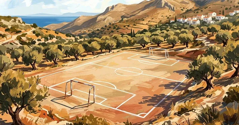 Historic Apokoronas football club Dafni Emprosnero relaunched after pitch upgrade