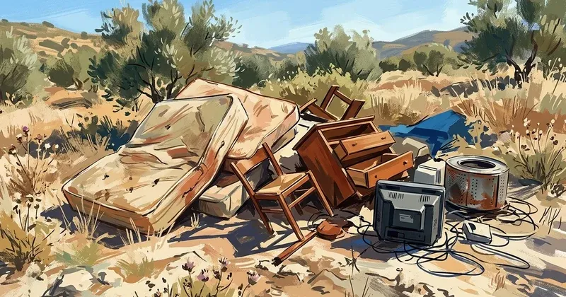 Apokoronas explores CCTV cameras to tackle repeat illegal dumping